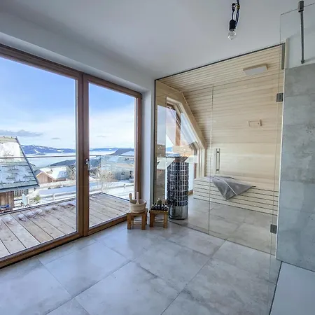 Chalet 1a 'horst' Wandern, Grillen, Panorama Sauna!