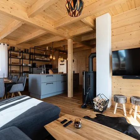 Chalet 1a 'horst' Wandern, Grillen, Panorama Sauna!