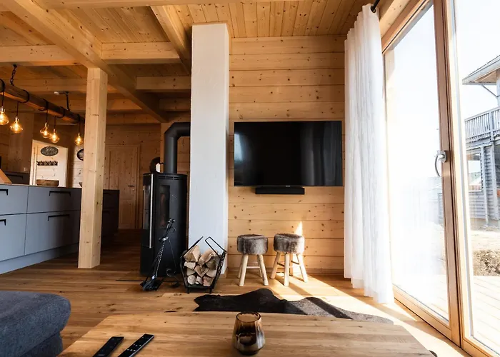 Chalet 1a 'horst' Wandern, Grillen, Panorama Sauna! *