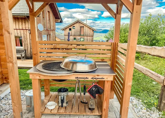 Domek alpejski 1a 'horst' Wandern, Grillen, Panorama Sauna! Klippitztorl