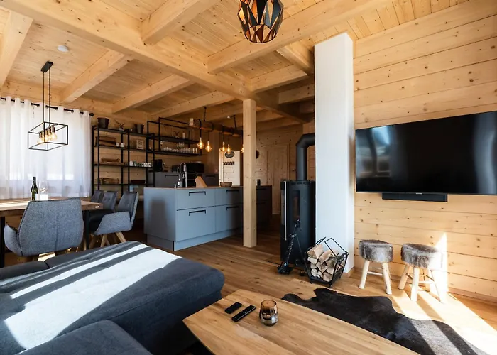 Chalet 1a 'horst' Wandern, Grillen, Panorama Sauna!