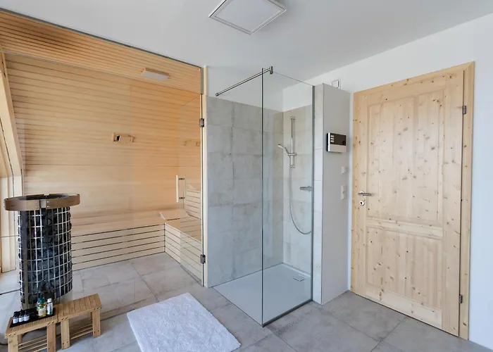 Chalet 1a 'horst' Wandern, Grillen, Panorama Sauna! *