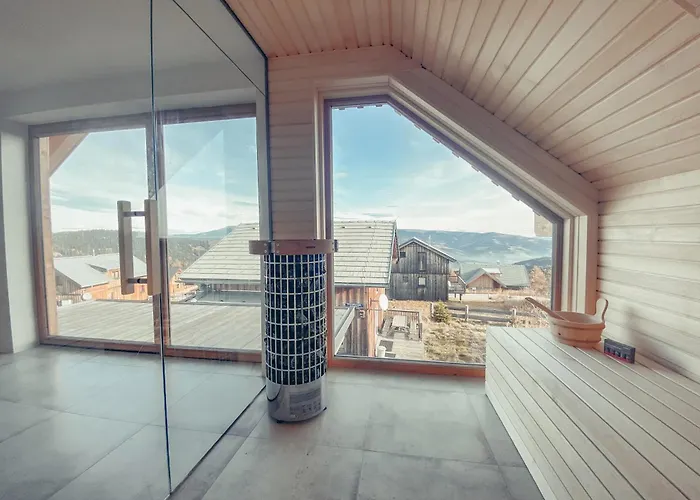 Chalet 1a 'horst' Wandern, Grillen, Panorama Sauna!